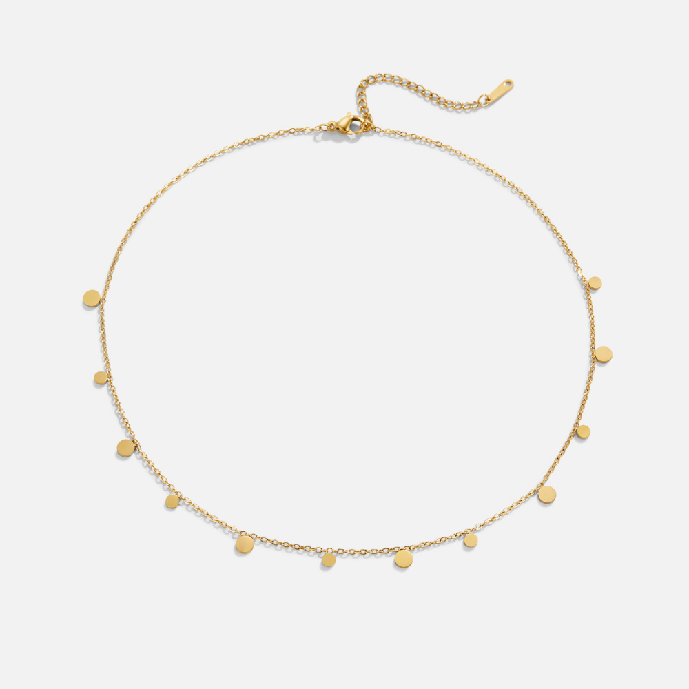 Agatha Gold Droplet Necklace